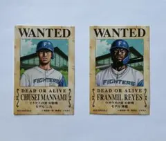 ファイターズ×ワンピース ステッカー