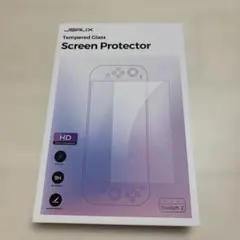 JSAUX Switch 2用 強化ガラス 画面保護フィルム