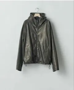 ssstein Leather Hooded Short Jacket (S)のサムネイル