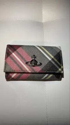 Vivienne Westwood キーケース チェック柄 オーブ レディース