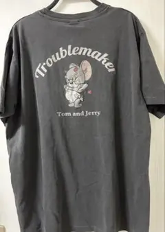 新品　トムジェリ　M ブラック　Tシャツ　タフィー　黒　トムとジェリーのサムネイル