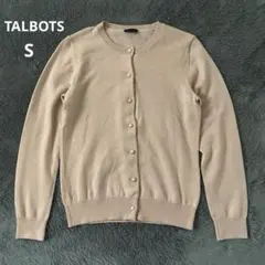 TALBOTS タルボット　長袖カーディガン　ピンク　Sサイズ　小さいサイズ