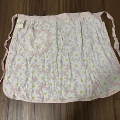 ホットマン　花柄　タオルエプロン