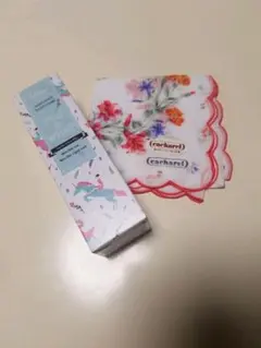 キャシャレルハンカチ×ラエナハンドクリームのサムネイル