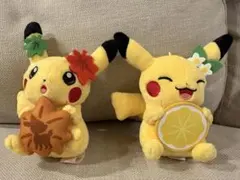 ポケモンセンターヒロシマ ピカチュウ ぬいぐるみ レモン もみじ