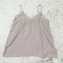 【新品未使用】ジェラートピケ キャミソール ピンク 新品タグ付