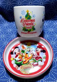 Disneyland　CHRISTMASFANTASY　スーベニアカッププレート