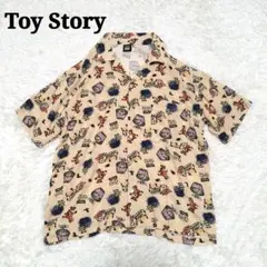 トイストーリー アロハシャツ 総柄 レーヨン ディズニー OUTDOORのサムネイル