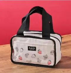 KALDI いちご柄保冷バッグ