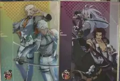 刀剣乱舞 セブンイレブン　クリアファイル2枚セット