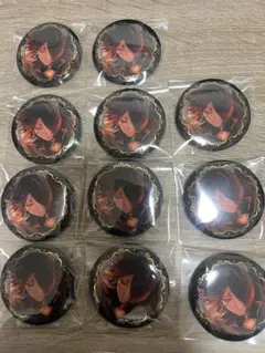 【あくねこ】【悪魔執事と黒い猫】ユーハン 箔押しキャラバッジ 11個