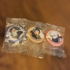 僕のヒーローアカデミア 缶バッジ 3個セット　くら寿司　びっくらぽん