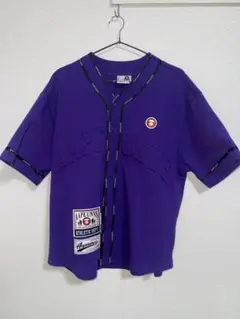 【極美品】AAPE BY A BATHING APE ベースボールシャツ Sのサムネイル