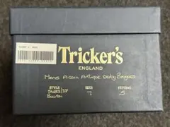 【Tricker's定価13万円】トリッカーズ BOURTON UK7-5 美品