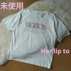 未使用☆HLT Vacation Tee☆Her lip toのサムネイル
