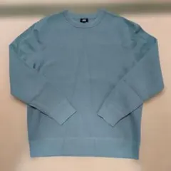 UNIQLO ウォッシャブルミラノリブクルーネックセーター XL