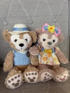 ダッフィー シェリーメイ　2013年 スプリングボヤッジ ぬいぐるみ　ペア