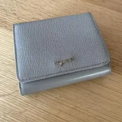 アニエスベー 二つ折り財布 グレー