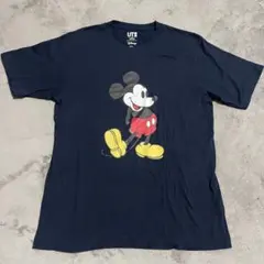 ミッキーマウス プリントTシャツ ユニクロ M