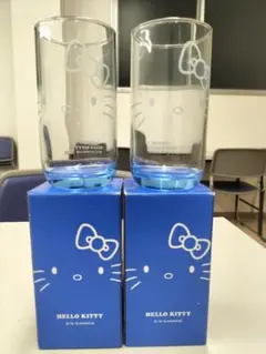 サンリオ ハローキティ　ガラスタンブラー グラス 2つセット