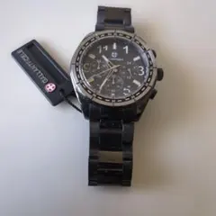 GALLANTFIDE クロノグラフ 腕時計 オールステンレス