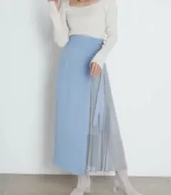 SNIDEL ロングスカート　Оサイズ