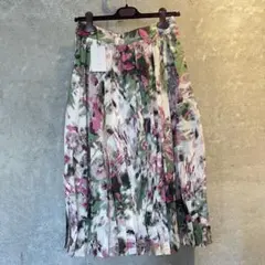 【新品未使用タグ付✨】PRIDE プライド フレアスカート 38サイズ 花柄