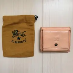 IL BISONTE トリフォルドウォレット　ピンクのサムネイル