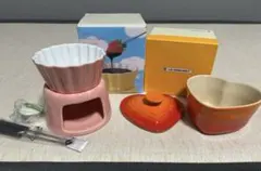 ル・クルーゼ/ラムカン・ダムール　KINTO/ミニチョコフォンデュ　セット