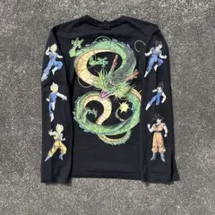 激レアM！ドラゴンボールZヴィンテージロングスリーブTシャツ紺 - メルカリ