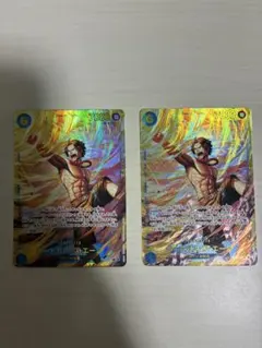 ワンピースカード ポートガス・D・エース SEC パラレル 2枚セット