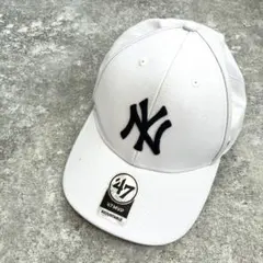 47 MVP ニューヨークヤンキース ベースボールキャップ 白のサムネイル