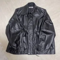 限定300着】【完売品】ADRER ラミネートレザーパッチブルゾン - メルカリ