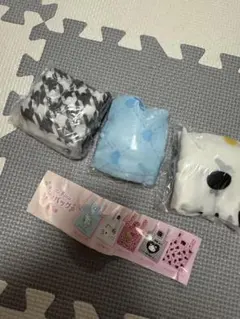 ハローキティ エコバッグ まつ毛GAL ブルーエンジェル　モノトーンGAL