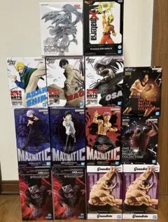 最新プライズフィギュアまとめ売り　4月景品　呪術廻戦　ワンピース　サカモトデイズ