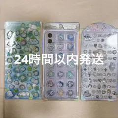 シマエナガ　セット　正規品　うるちゅる　おはじき　キャンディグリッターステッカー