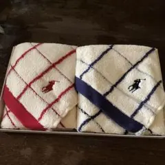 ラルフローレン　ハンドタオル２枚セット  新品•未使用