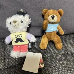 キーホルダーとくまの人形