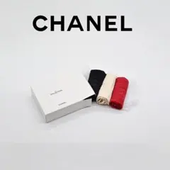 新品未使用 CHANEL BEAUTY ハンドタオル 3枚セットのサムネイル