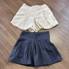 女の子 160 ボトムスまとめ GAP GU スカート キュロット