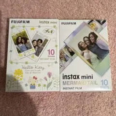 instax mini チェキフィルム 20枚/ハローキティ/マーメイドテイル