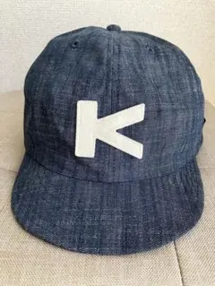 【未使用品】KAVU キャップ 帽子 デニム インディゴ　ダンガリーのサムネイル