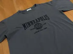 Aunely 半袖 Tシャツ MINNEAPOLIS グレーのサムネイル