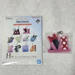 一番くじのディズニー　H賞　チャームコレクション　ミニー