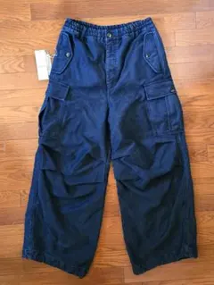 MARNI マルニ 製品染め極太カーゴパンツ モールスキン