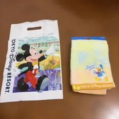 東京ディズニーリゾート ドナルドダック フェイスタオル