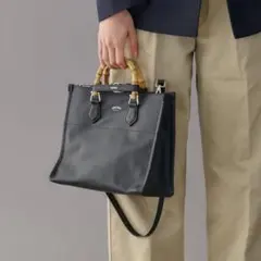 ORCIVAL ★ PVC BAMBOO HANDLE TOTE BAGのサムネイル
