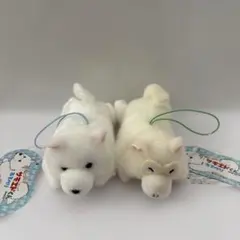 【お値下げ中】くったりサモエドくん　ねそべりVMC　2種セット