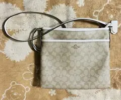 COACH シグネチャー ショルダーバッグ ベージュ送料ギリギリ込み値下げ 
