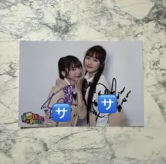 ももクロ　佐々木彩夏　藤白すみれ　2008年　サイン入り写真 ももクロ 佐々木彩夏 藤白すみれ 2008年 サイン入り写真 2025年